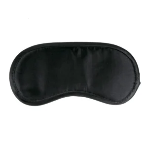 Satijnen Oogmasker – Zwart