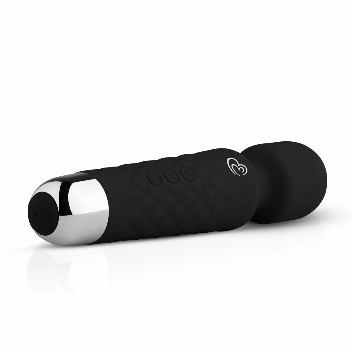 Mini Wand Vibrator – Zwart - Afbeelding 2
