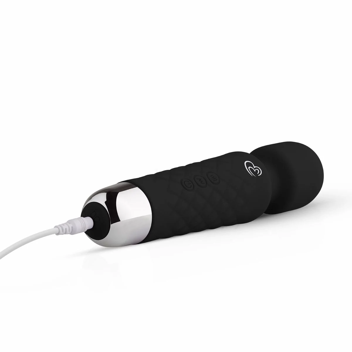 Mini Wand Vibrator – Zwart - Afbeelding 4