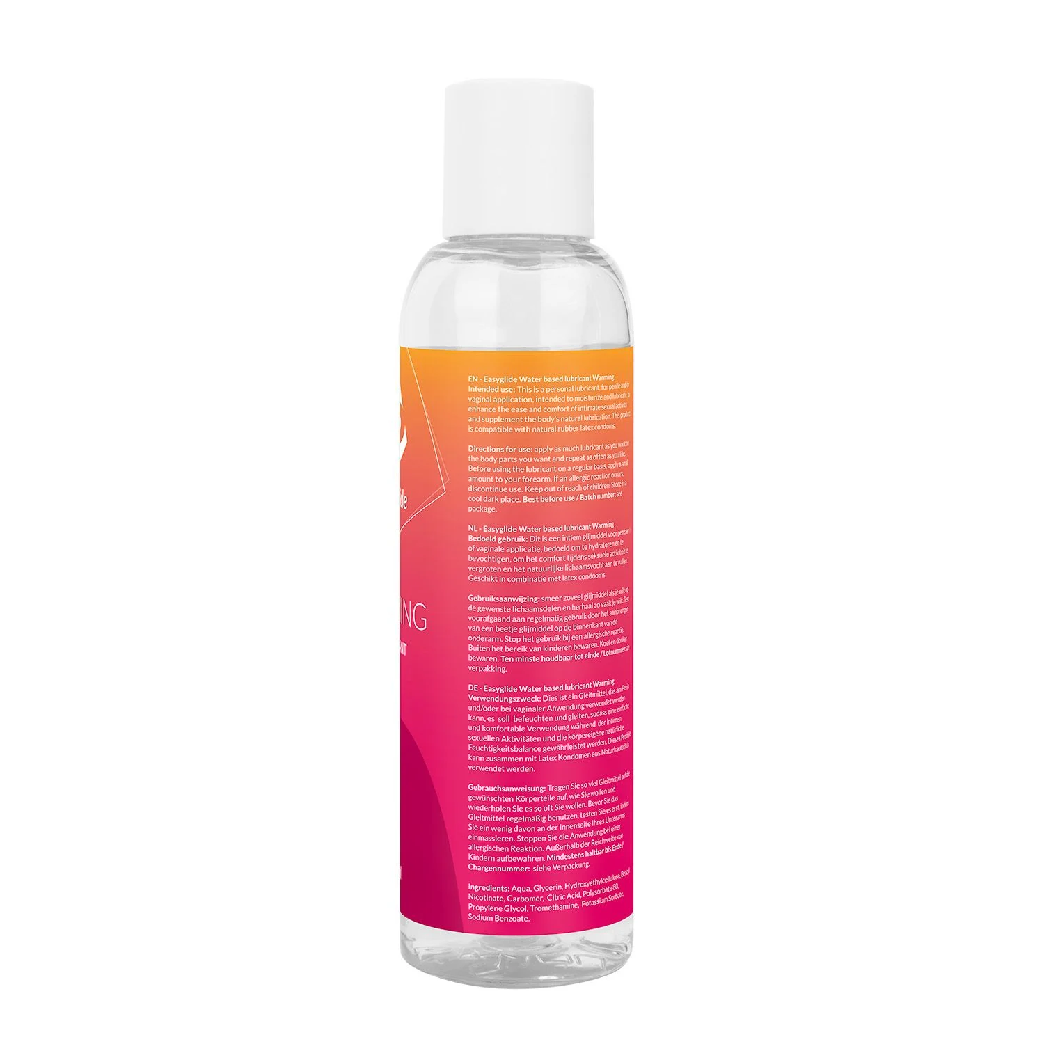 Verwarmend Glijmiddel – 150 ml - Afbeelding 3